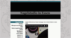 Desktop Screenshot of evgenia-nails.de